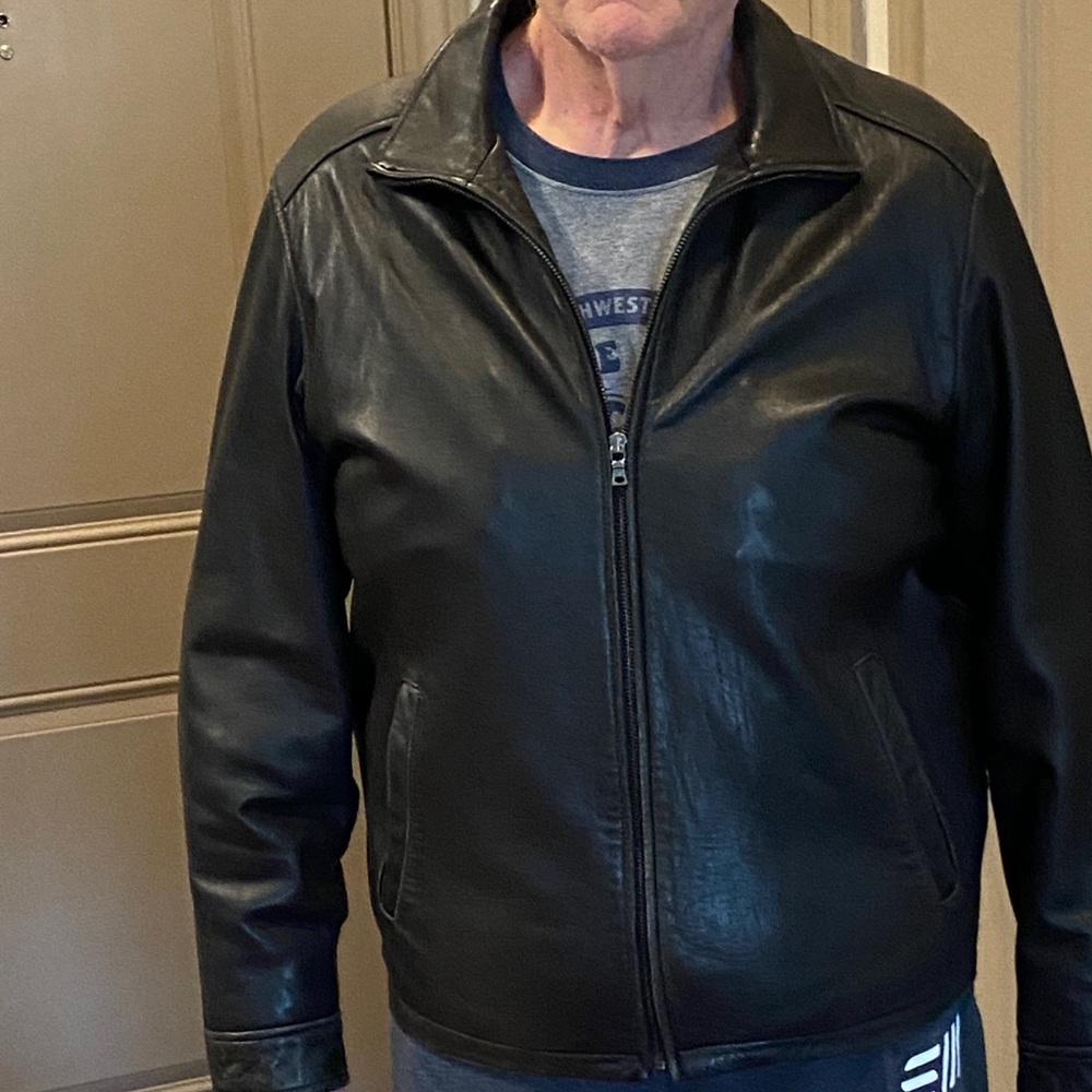 Alfanil leather jacket